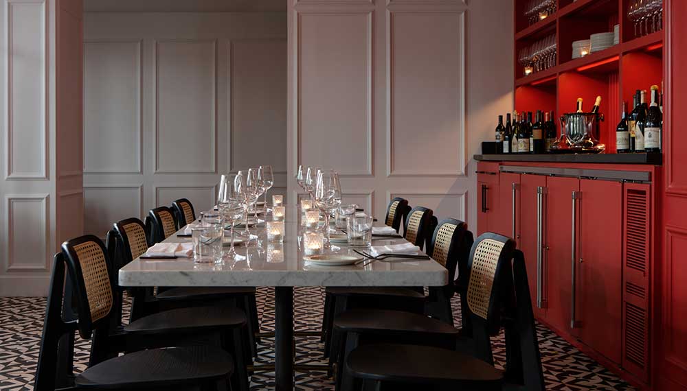 holiday party at King Brasserie