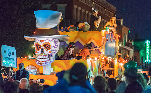Halloween parade New Orleans